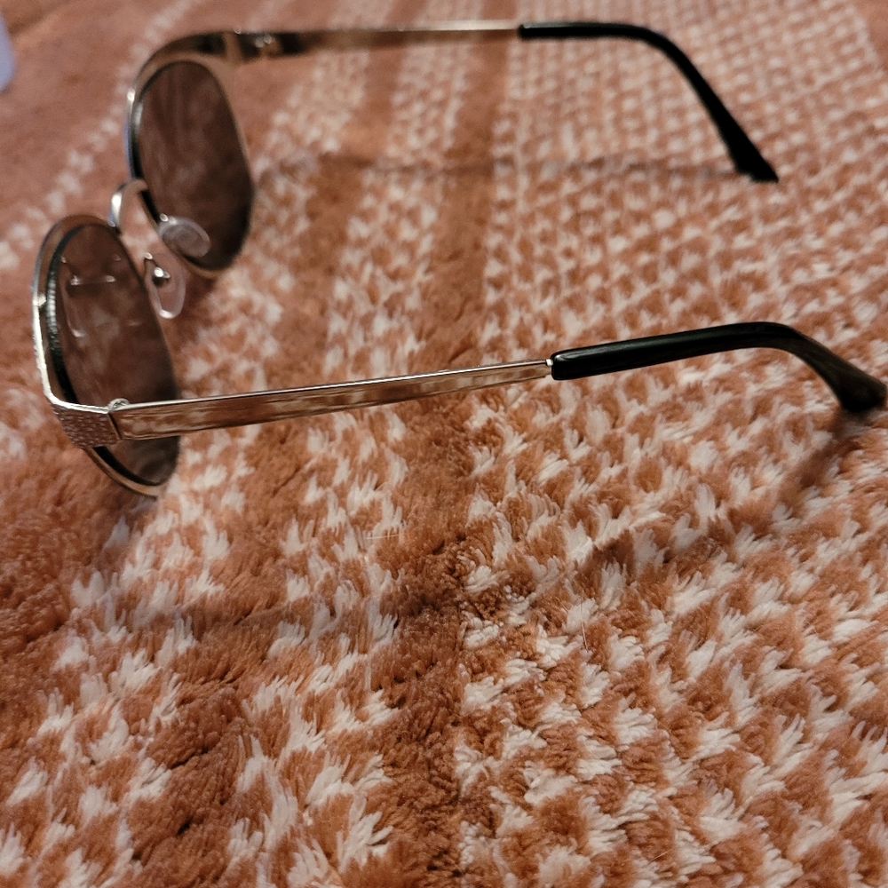 Sunglasses.  Silver edged. - Picture 3 of 4